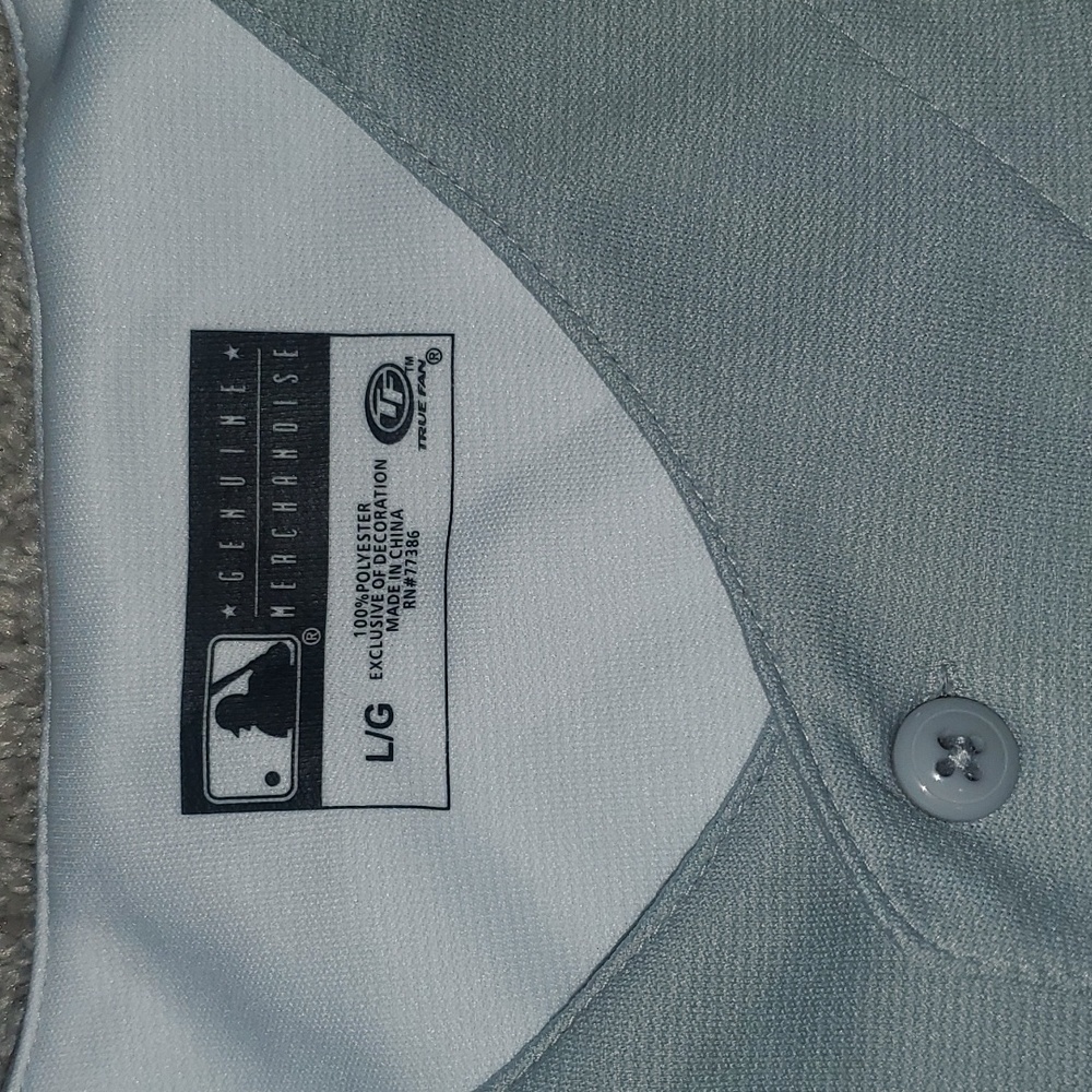 New w Tags Philadelphia Phillies Gray Baseball Jersey Multiple Sizes - Picture 3 of 3